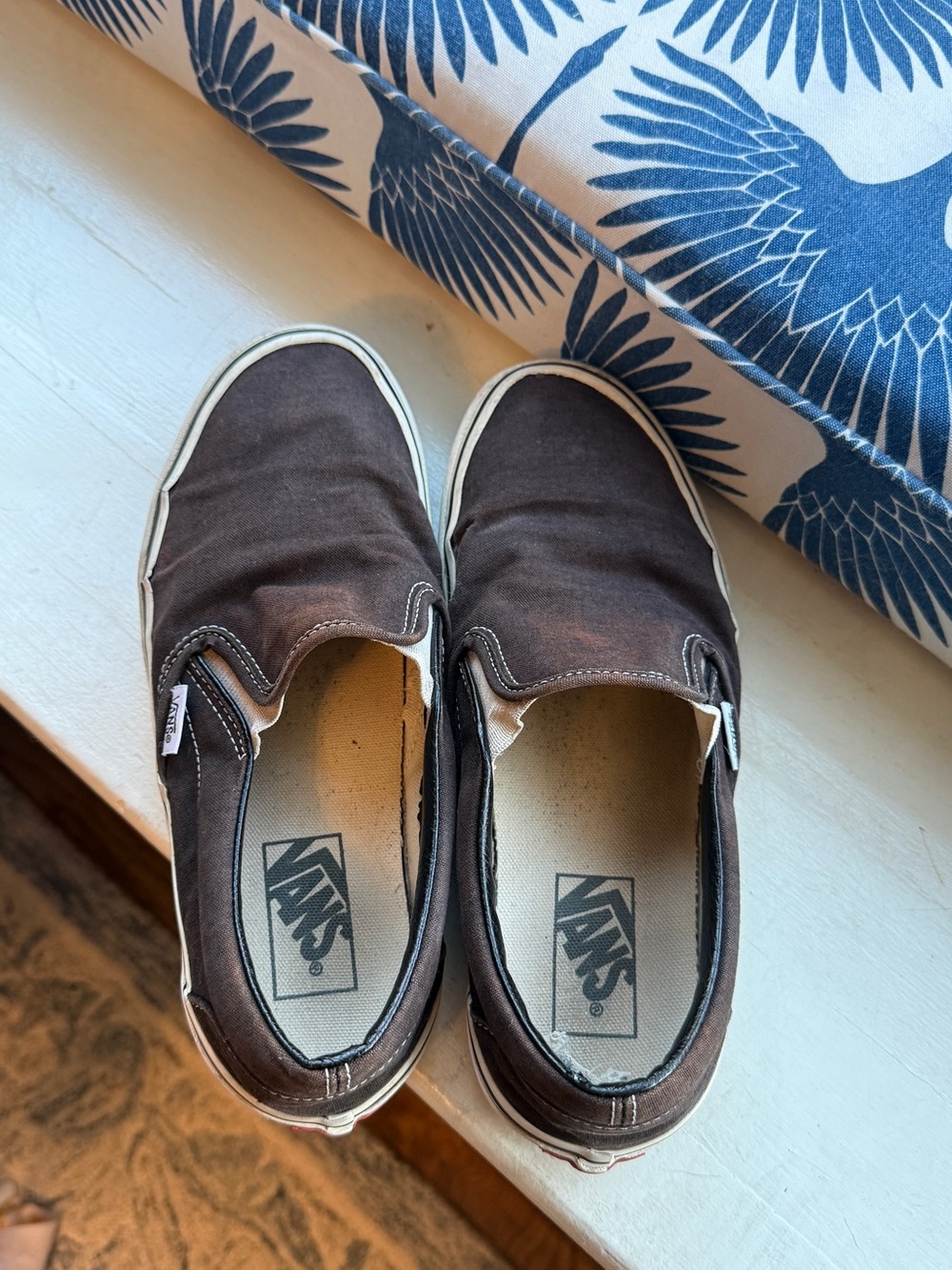 Vans Slip-On Sneakers in black